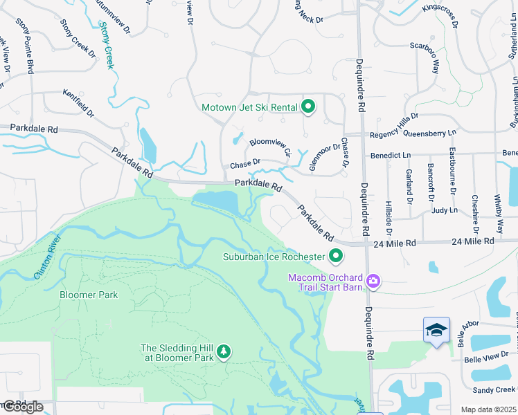 map of restaurants, bars, coffee shops, grocery stores, and more near 1690 Deepwood Circle in Rochester