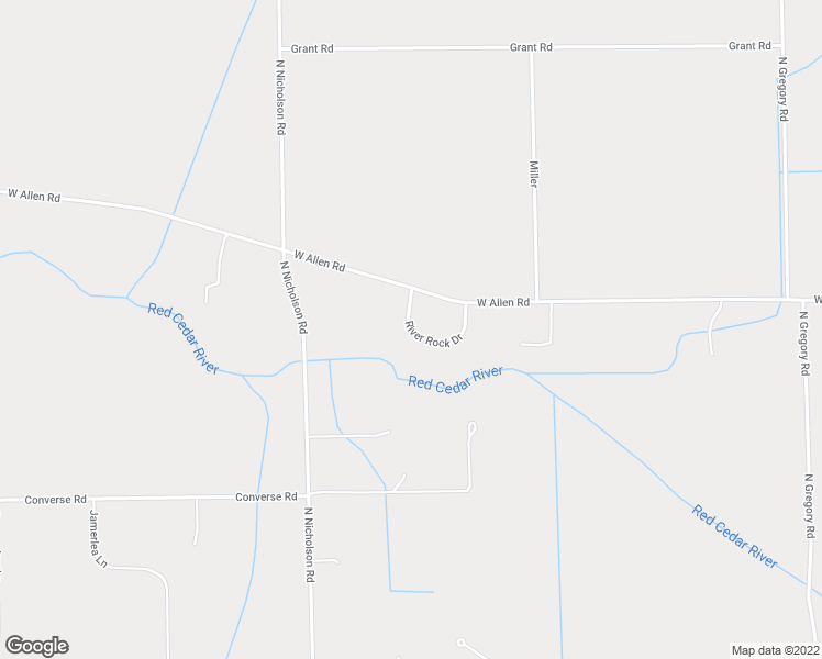 map of restaurants, bars, coffee shops, grocery stores, and more near 6069 River Rock Drive in Fowlerville