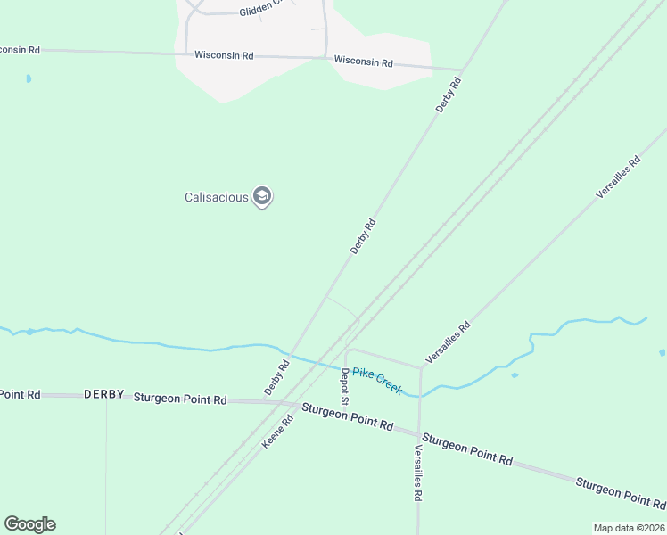 map of restaurants, bars, coffee shops, grocery stores, and more near 7434 Derby Road in Derby