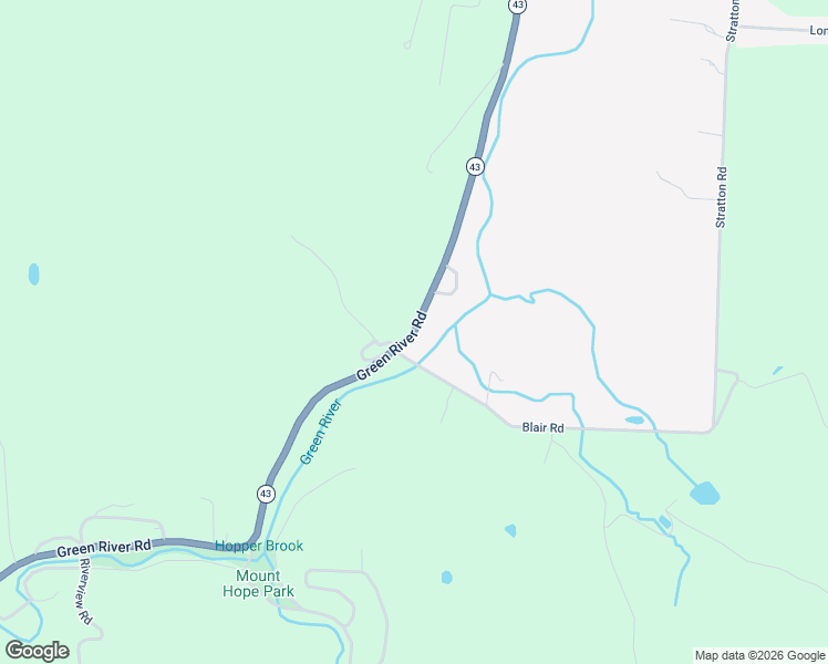 map of restaurants, bars, coffee shops, grocery stores, and more near 1031 Green River Road in Williamstown
