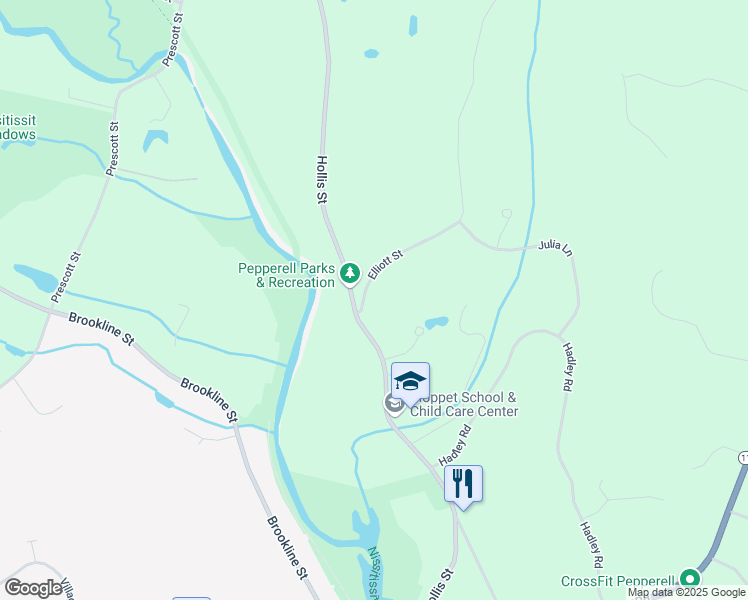 3 Elliott Street, Pepperell MA Walk Score