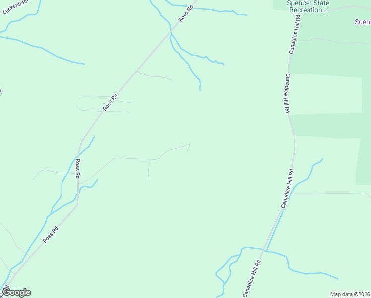 map of restaurants, bars, coffee shops, grocery stores, and more near 6977 Echo Mountain Road in Springwater