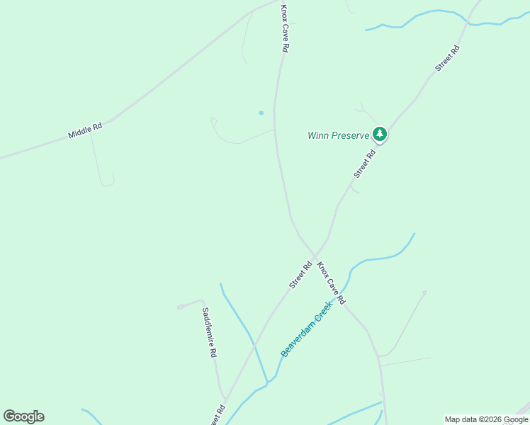 map of restaurants, bars, coffee shops, grocery stores, and more near 981 Knox Cave Road in Altamont