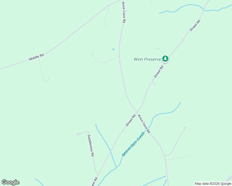 map of restaurants, bars, coffee shops, grocery stores, and more near 981 Knox Cave Road in Altamont