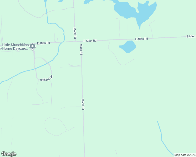 map of restaurants, bars, coffee shops, grocery stores, and more near 5834 Mack Road in Howell