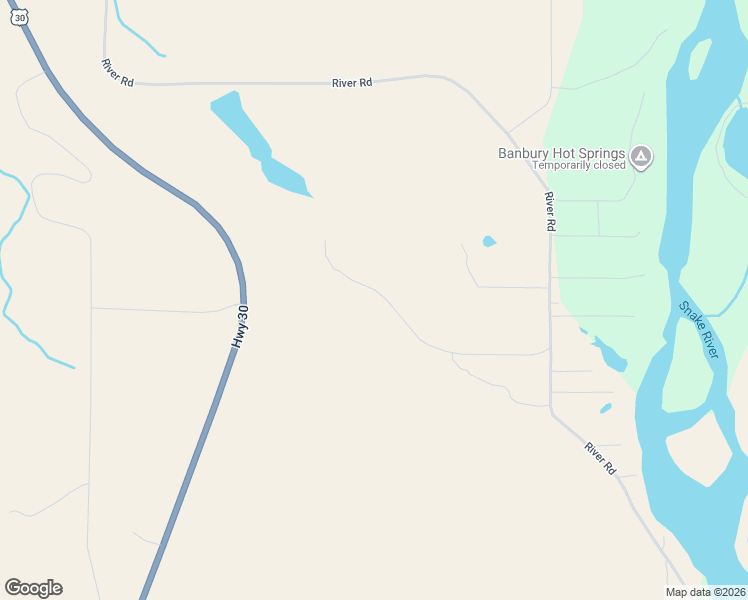 map of restaurants, bars, coffee shops, grocery stores, and more near 4799 River Road in Buhl