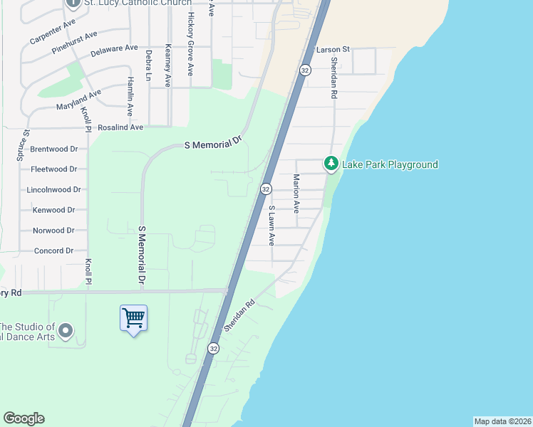 map of restaurants, bars, coffee shops, grocery stores, and more near 1707 Pratt Avenue in Mount Pleasant