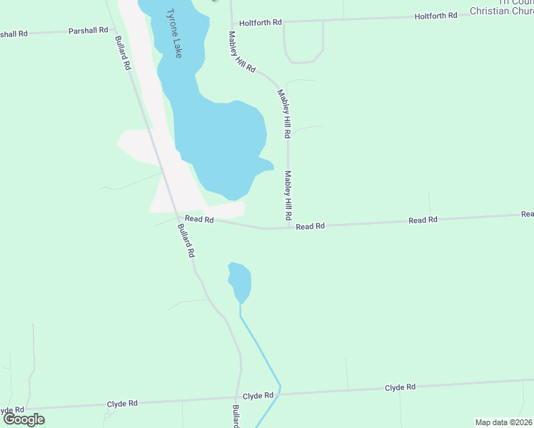 map of restaurants, bars, coffee shops, grocery stores, and more near 12175 Read Road in Fenton
