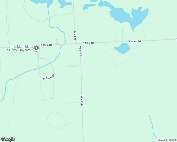 map of restaurants, bars, coffee shops, grocery stores, and more near 5834 Mack Road in Howell