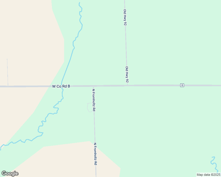 map of restaurants, bars, coffee shops, grocery stores, and more near 16413 West Co Road B in Brodhead