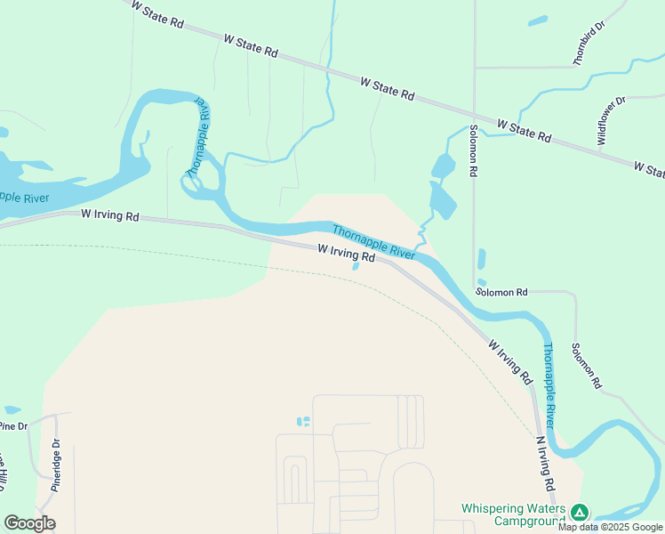 map of restaurants, bars, coffee shops, grocery stores, and more near 5500 West Irving Road in Hastings