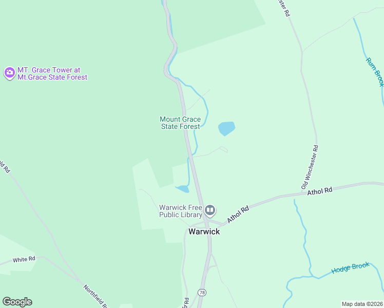 map of restaurants, bars, coffee shops, grocery stores, and more near 41 Winchester Road in Warwick