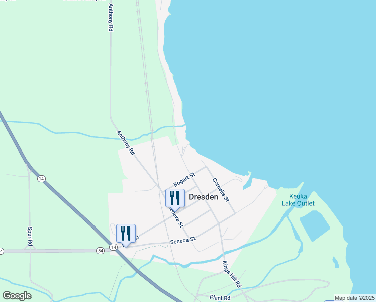 map of restaurants, bars, coffee shops, grocery stores, and more near 81 Charles St in Dresden