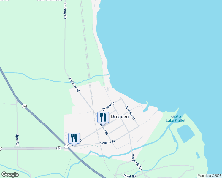 map of restaurants, bars, coffee shops, grocery stores, and more near 81 Charles Street in Dresden
