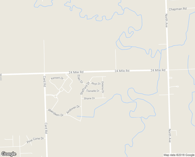 map of restaurants, bars, coffee shops, grocery stores, and more near 22262 Natalie Drive in Macomb