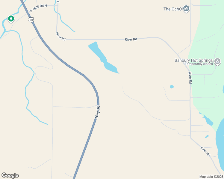 map of restaurants, bars, coffee shops, grocery stores, and more near 4799B River Road in Buhl