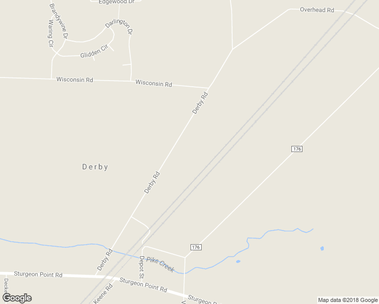 map of restaurants, bars, coffee shops, grocery stores, and more near 7301 Derby Road in Derby