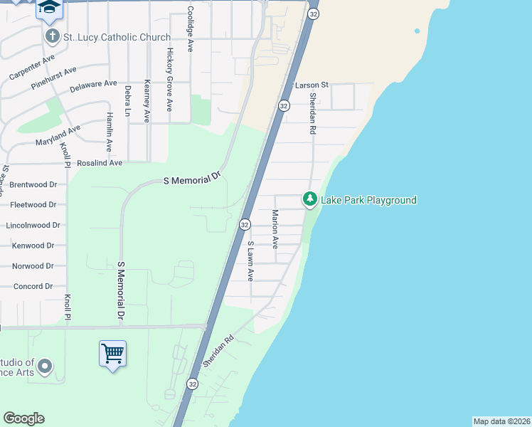map of restaurants, bars, coffee shops, grocery stores, and more near 1618 Richard Avenue in Mount Pleasant