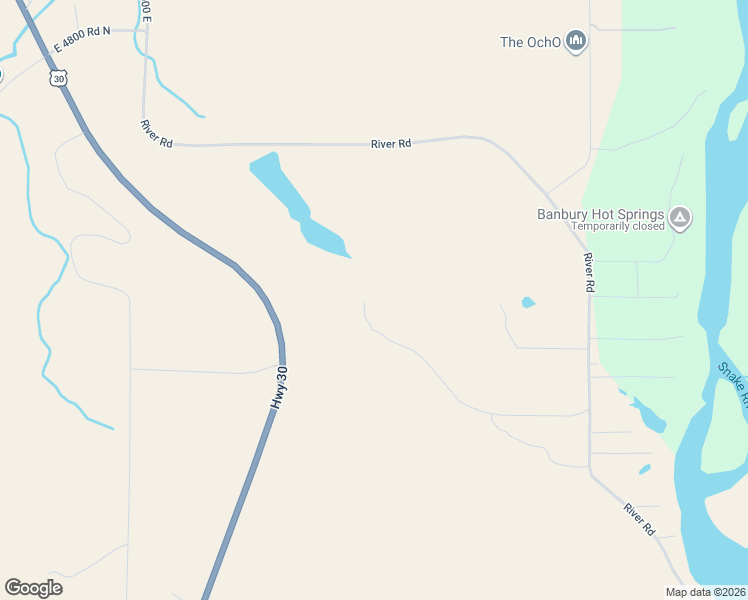 map of restaurants, bars, coffee shops, grocery stores, and more near 4799B River Road in Buhl