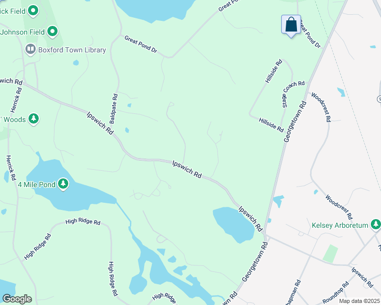 219A Ipswich Road, Boxford MA Walk Score