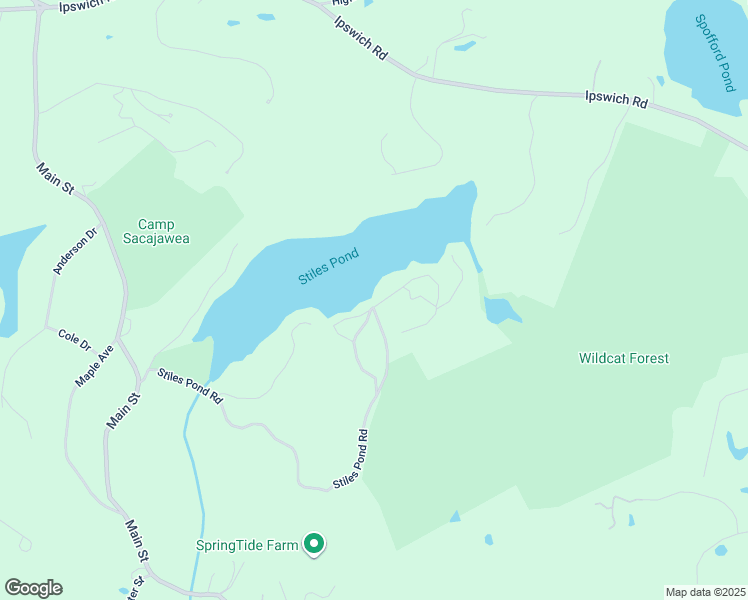 106 Stiles Pond Road, Boxford MA Walk Score