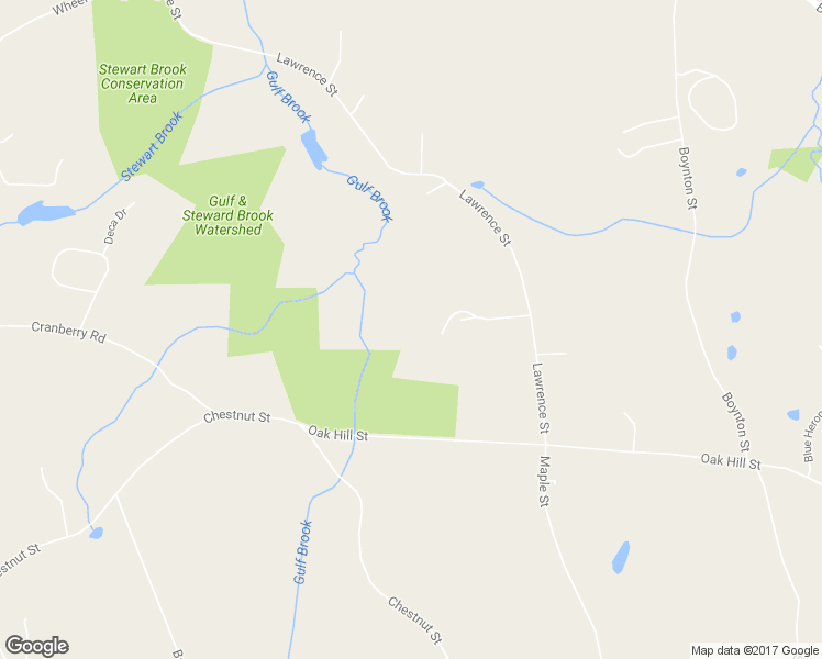map of restaurants, bars, coffee shops, grocery stores, and more near 18 Lawrence Street in Pepperell