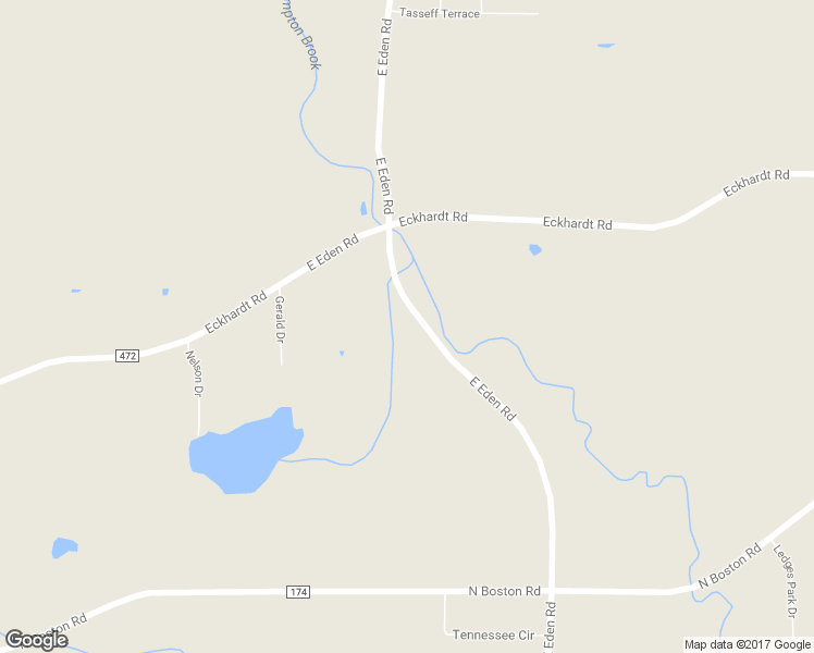 map of restaurants, bars, coffee shops, grocery stores, and more near 7286 East Eden Road in Eden