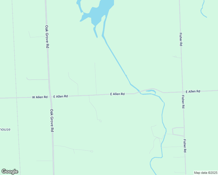 map of restaurants, bars, coffee shops, grocery stores, and more near 603 East Allen Road in Howell