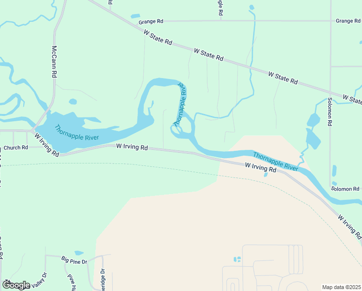 map of restaurants, bars, coffee shops, grocery stores, and more near 5674 West Irving Road in Hastings