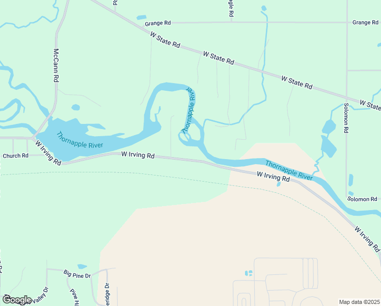map of restaurants, bars, coffee shops, grocery stores, and more near 5674 West Irving Road in Hastings