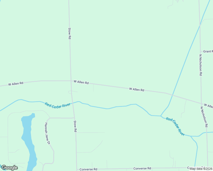 map of restaurants, bars, coffee shops, grocery stores, and more near 10643 W Allen Rd in Fowlerville