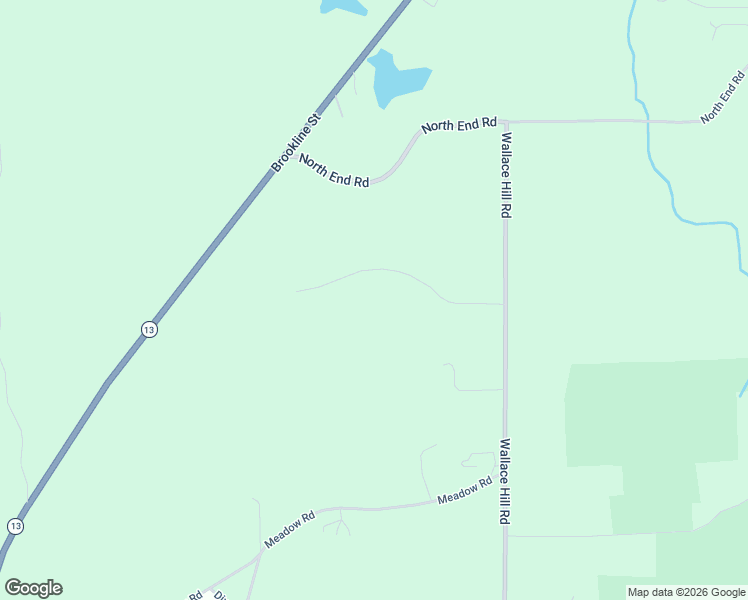 map of restaurants, bars, coffee shops, grocery stores, and more near 13 Hillside Drive in Townsend