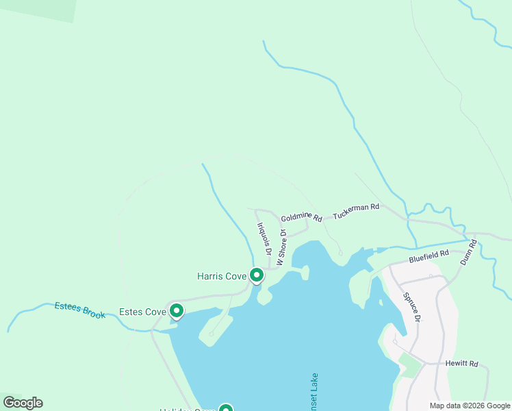 map of restaurants, bars, coffee shops, grocery stores, and more near 24 Goldmine Road in Ashburnham