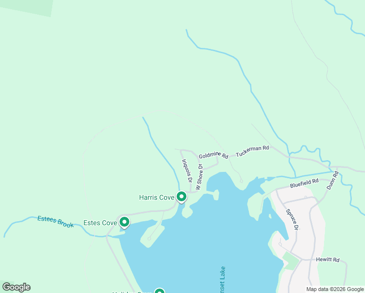 map of restaurants, bars, coffee shops, grocery stores, and more near 24 Goldmine Road in Ashburnham