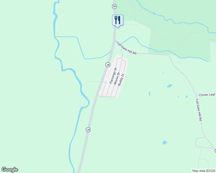map of restaurants, bars, coffee shops, grocery stores, and more near 180-198 Liberty Drive in Moravia