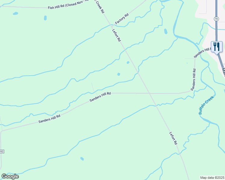 map of restaurants, bars, coffee shops, grocery stores, and more near 311 Sanders Hill Road in Strykersville