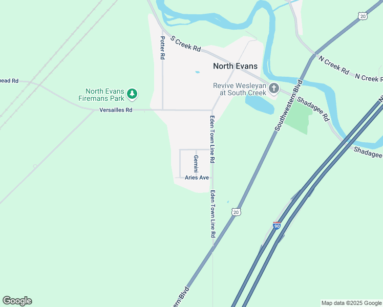 map of restaurants, bars, coffee shops, grocery stores, and more near 7196 Gemini in Derby