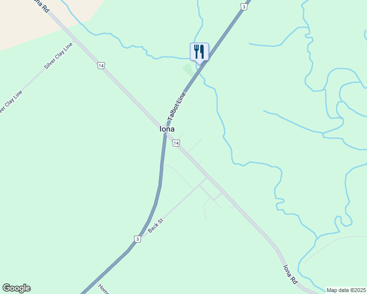 map of restaurants, bars, coffee shops, grocery stores, and more near 9080 Iona Road in Iona Station