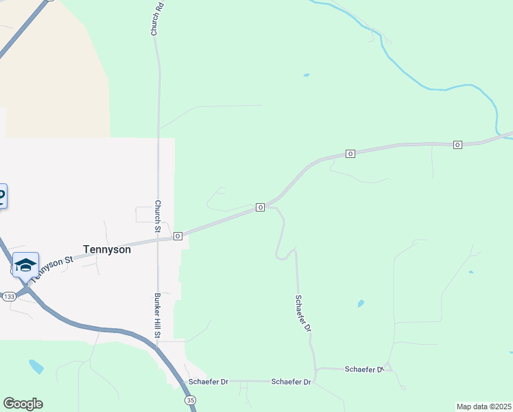 map of restaurants, bars, coffee shops, grocery stores, and more near 5230 County O in Potosi