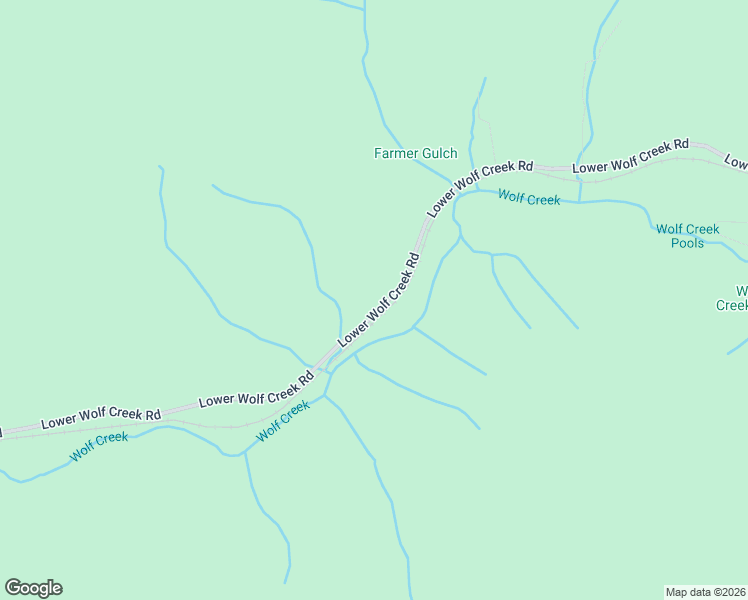 map of restaurants, bars, coffee shops, grocery stores, and more near 1468 Lower Wolf Creek Road in Wolf Creek