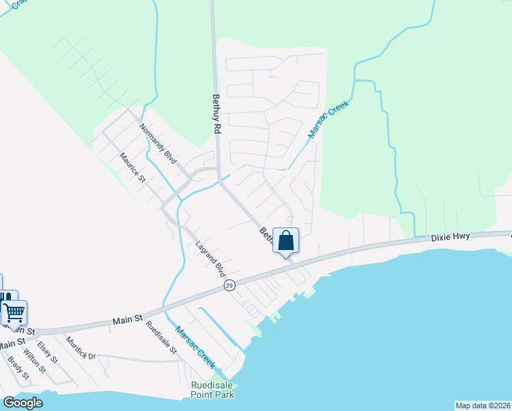 map of restaurants, bars, coffee shops, grocery stores, and more near 9961 Diamond Rock Court in St. Clair County