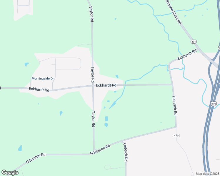 map of restaurants, bars, coffee shops, grocery stores, and more near 4844 Eckhardt Road in Hamburg
