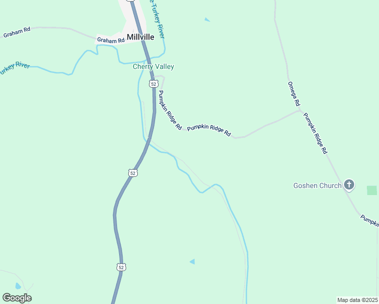 map of restaurants, bars, coffee shops, grocery stores, and more near 36798 Cherry Valley Road in Guttenberg