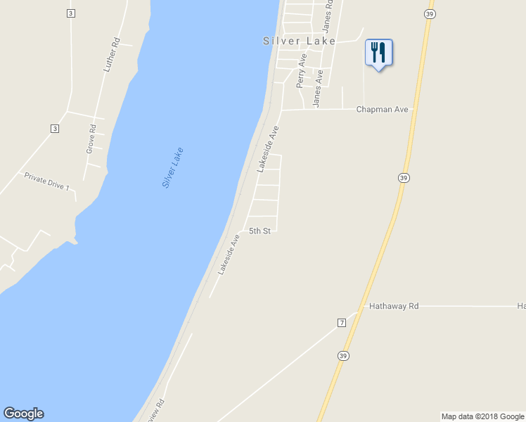 map of restaurants, bars, coffee shops, grocery stores, and more near 6983 5th Street in Perry