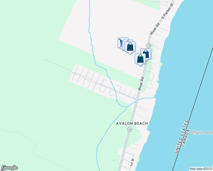 map of restaurants, bars, coffee shops, grocery stores, and more near 600 Paradise Boulevard in Township of Cottrellville