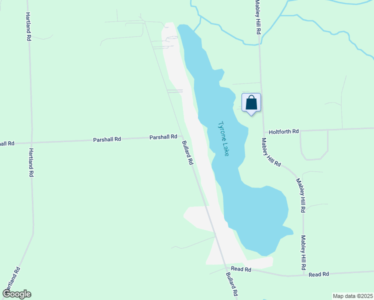 map of restaurants, bars, coffee shops, grocery stores, and more near 5944 Bullard Road in Fenton