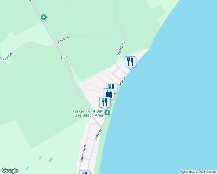 map of restaurants, bars, coffee shops, grocery stores, and more near 6 Walter Street in Vittoria