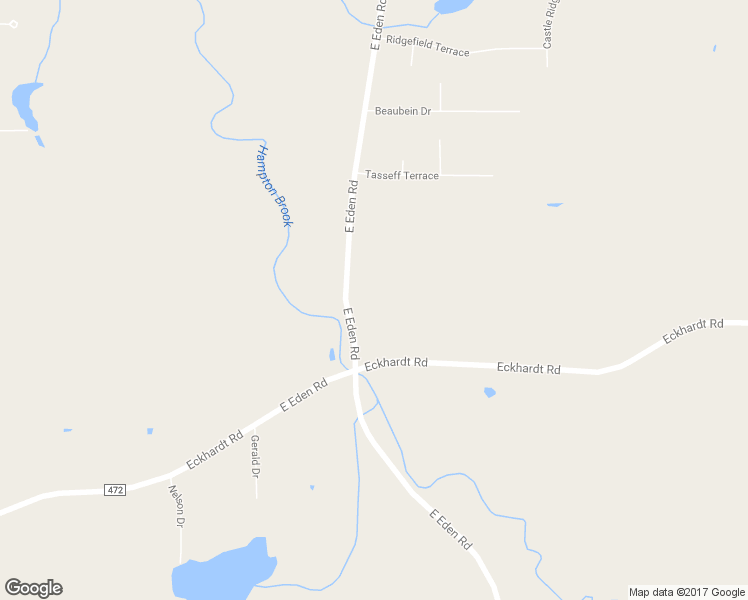 map of restaurants, bars, coffee shops, grocery stores, and more near 7125 East Eden Road in Hamburg