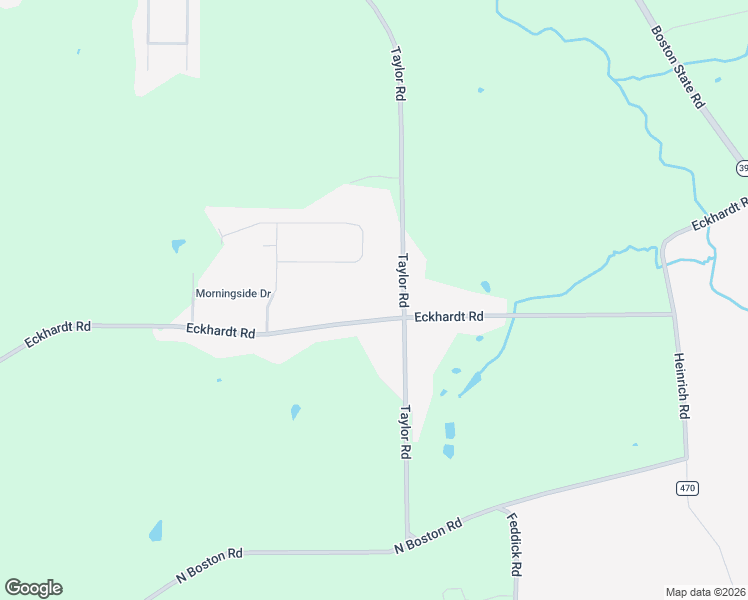 map of restaurants, bars, coffee shops, grocery stores, and more near 4735 Eckhardt Road in Eden