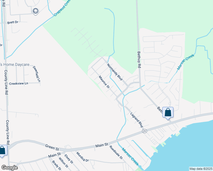 map of restaurants, bars, coffee shops, grocery stores, and more near 11353 Dubois Drive in St. Clair County